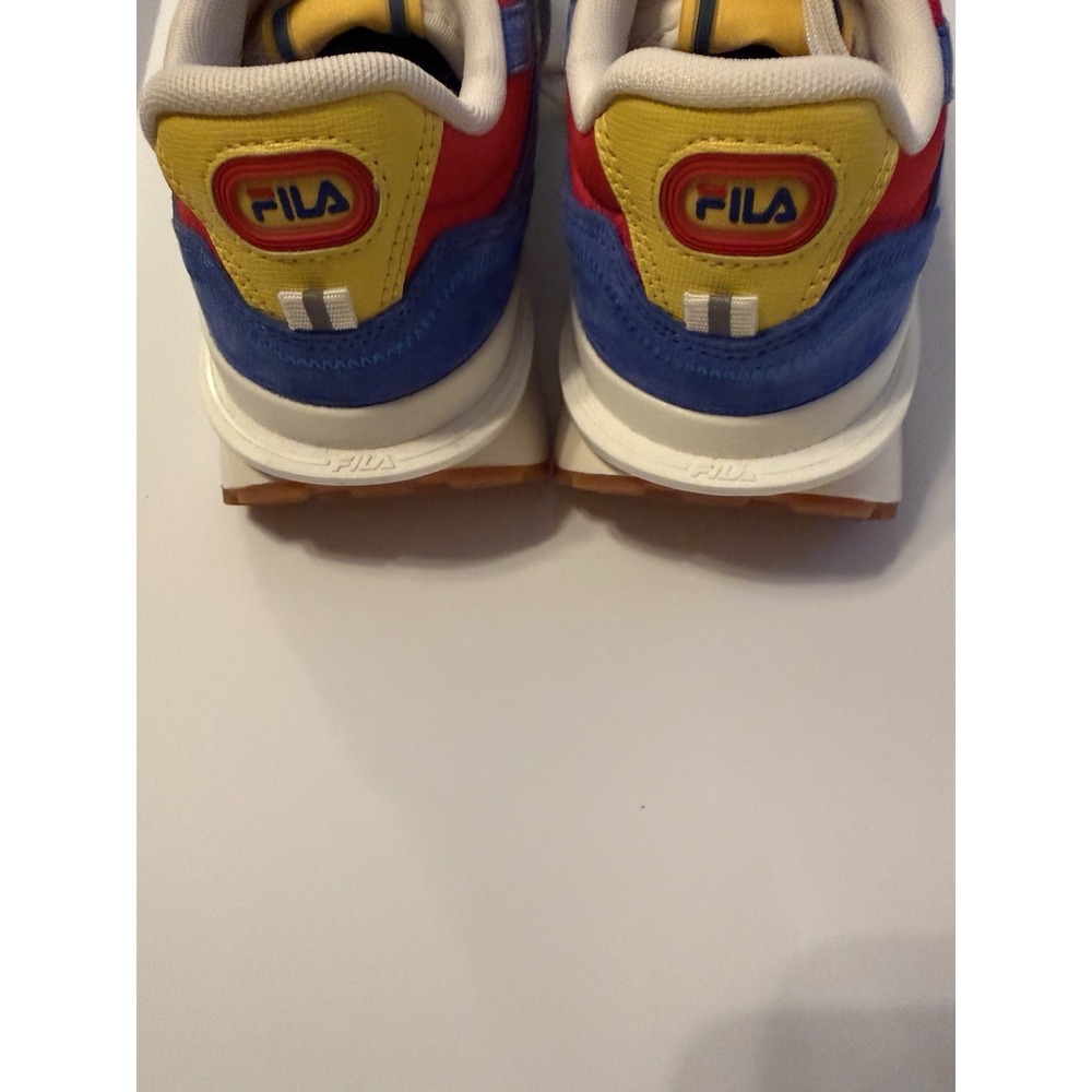 Fila Renno Sneakers Mens Size 9 Blue Yellow Red Colorblock Retro 1CM01280-431 - Picture 5 of 8